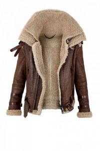 Spotted: the shearling aviator jacket