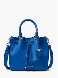 MICHAEL KORS Blakely Leather Bucket Bag | Today's Fashion Item ~ FINALLY ON SALE ~ The Michael Kors Blakely bucket bag is crafted from supple leather in 2 great colors. #MichaelKors