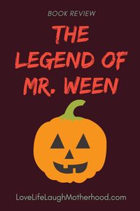 The Legend of Mr. Ween - book review. Free Halloween themed book! #Halloween #Halloweenbooks #BookReview #BooksAboutHalloween