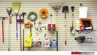 This Intermediate Accessory Kit includes a number of hooks and baskets for storing a variety of different items. The kit comes with: (1) 14" x 24" Shelf; (1) 24" Tool Bar; (1) 4" Loop Hook; (2) 8" Loop Hooks; (3) 4" Double Hooks; (2) 8" Double Hooks; (1) 6" J Hook; (1) 8" x 12" Basket; (1) 12" x 18" Basket; (1) 12" x 24" Basket; (1) Shoe Rack; (3) Notch Hooks; (3) 1" Snap Hooks; (6) 4" Snap Hooks; (3) 6" Snap Hooks; (3) 8" Snap Hooks. That's a total of 33 accessory pieces!