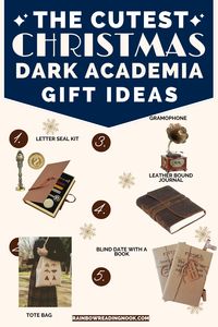 Picking out gifts can be a daunting task. Here are the 20 dark academia gifts for book lovers you’ll want to keep. | dark academia gift guide | dark academia gift ideas