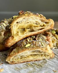 Pistachio Baklava Croissants — Well Made by Kiley