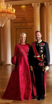 Haakon y Mette-Marit de Noruega