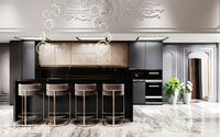 Magnificent kitchen-living room on Behance