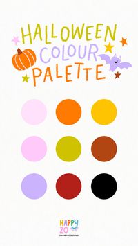 #halloweenchallenge #colourpalettes #colorpaletteinspiration #colors #halloweenart #colorinspiration #colourinspiration #fallcolor #autumncolors #autumncolours #fallcolours #spookyart