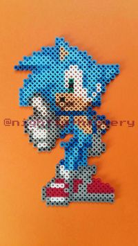 Pixelart sprite can be used as free pixel art pattern to create your own pixel art with fuse beads (Artkal, Hama, Perler) or any other pixel art medium. There are more video game inspired pixelart patterns on my Instagram page and on this Pinterest board.