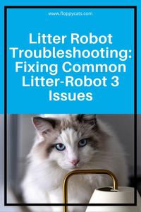 The Litter-Robot 3 is a wonderful device for all cat owners that want to forever say goodbye to scooping litter. This device is especially designed to offer you the possibility of living in an odorless home, despite having cats, while also using less litter than you would normally use. We LOVE this product, but just like most devices, it can encounter some issues along the way. Check out this helpful troubleshooting article #cathealth #petcare #ragdolls #ragdollcats #pets #feline