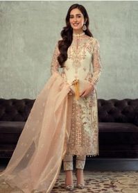 Asim Jofa Lawn 2021 Collection | Chiffon Suits | Asim Jofa Online: Summer & Winter Dresses Embroidered Collection