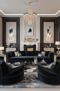 This elegant design blends style and sophistication with a harmonious decor, soft light walls, and minimalist artwork. Complete the look with refined details like decorative trays, chic lamps, and elegant vases, creating a high-end, unique space. #DarkLivingRoom #LuxuryInteriors #ElegantDecor #ModernHome #SophisticatedStyle #LivingRoomInspo #HomeDecor #DarkTones #ChicInteriors #StylishLivingRoom