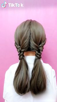 Super easy to try a new #hairstyle ! Download #TikTok today to find more amazing videos. Also you can post videos to show your unique hairstyles! Life’s moving fast, so make every second count. #hair #beauty #DIY #entertainment