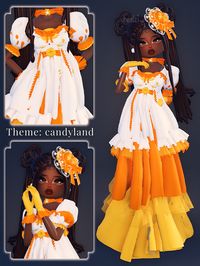 ₊✩ give credits / dont repost ✩‧₊ ───────୨ৎ─────── dti candyland couture outfit idea dress to impress outfits | dti inspo #dti #dresstoimpress #dtiroblox