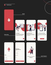 Hope - University Blood Donation App on Behance