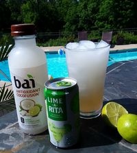 Coconut Lime Summertime Skinny Drink - Lime-A-Rita & bai Andes Coconut Lime water. Low calorie & perfect poolside!