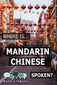 We all know that they speak Mandarin Chinese in China. But where else is the language spoken? A few countries other than China speak Mandarin as their official language, but due to the huge size of the Chinese population, immigration has meant that Mandarin Chinese is spoken all over the world.