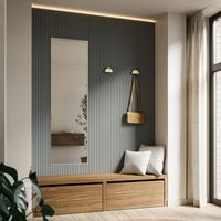 Slat Paintable 3D Wall Panels | Elevate your space