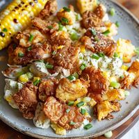 This crispy smashed potato salad is rich and chock-full of incredible texture. Make it for your next get-together, and it’ll be the talk of the night!