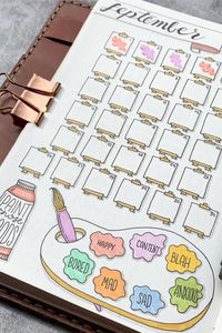 The seasons are changing and it's a perfect time to switch up your bullet journals theme! These September mood tracker ideas will help you get started!