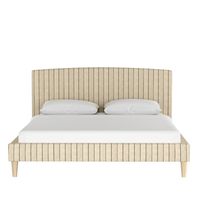 Harper Upholstered Low Profile Platform Bed