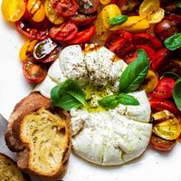 Easy Vegan Burrata Cheese