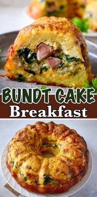 BUNDT CAKE BREAKFAST