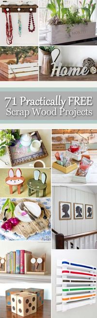 71 Practically FREE Scrap Wood Projects - Pretty Handy Girl