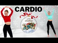 🔥35 Min CHRISTMAS DANCE CARDIO MASHUP🔥CARDIO AEROBICS for WEIGHT LOSS🔥NO SQUATS/LUNGES🔥NO JUMPING🔥 - YouTube