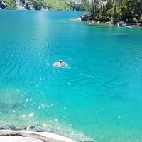 Travel | Washington | Attractions | Nature | Lake | Bluest Lake | Colchuck Lake