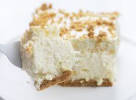 Woolworth Icebox Cheesecake Recipe is a light and fluffy, no-bake dessert with a hint of lemon flavor on top of a graham cracker crust.