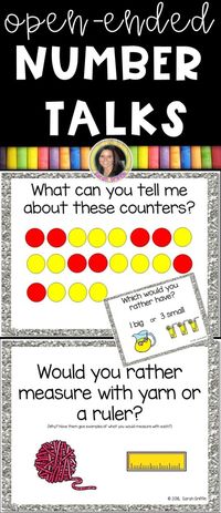 5 Tips for Number Talks | daily math talks for kindergarten and first grade | build number sense and mental math | #kindergartenmath #numbertalks #sarahgriffin #littlelearningcorner