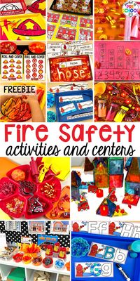 Fire Safety Activities for Preschool, Pre-K, & Kindergarten 29