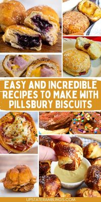 Make your meals extraordinary with these easy and incredible recipes using Pillsbury biscuits. Low-effort and delicious, these dishes are perfect for any occasion.