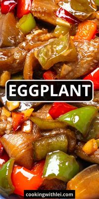 Try this easy Chinese eggplant stir fry recipe for a flavourful, meatless meal. Silky eggplant in a savoury sauce - perfect for busy nights!