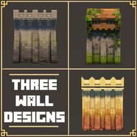 SeeFro | Three medieval wall designs 🏰 ➡ Get build downloads through my bio •-•-•-•-•-•-•-•-•-•-•-•-• Follow @seefro.live for more Minecraft… | Instagram