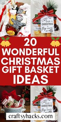 If you're looking for a perfect christmas gift for your loved ones - these diy gift baskets are just the best. Enjoy making these creative christmas crafts