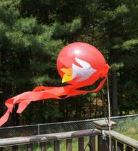 Love this simple Pentecost balloon.