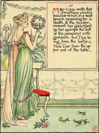 May Day Masque of Days Walter Crane