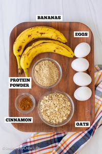 Give your morning a boost with these delicious and nutritious banana protein pancakes! Sweetened with natural ingredients like banana, oatmeal, and eggs, these easy-to-make pancakes are packed with protein and fiber to keep you full all morning.