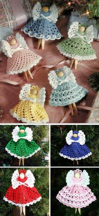 Crochet Guardian Angel Ornament – Tutorials & More