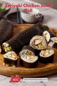 Teriyaki Chicken Sushi Roll