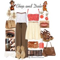 "Chip and Dale" by xuanniediamond on Polyvore