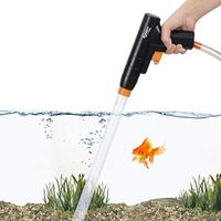 Amazon.com: hygger Aquarium Gravel Cleaner, New Quick Water Changer with Air-Pressing Button Fish Tank Sand Cleaner Kit Aquarium Siphon Vacuum Cleaner with Water Hose Controller Clamp : Pet Supplies