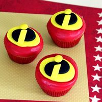 Mr. Incredible Cupcakes | Disney Family