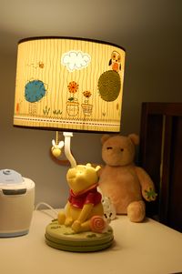 Tucker's Pooh lamp