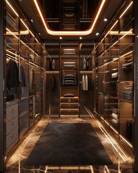 Luxurious closets for bedroom modern