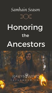 There are many ways to honor your ancestors throughout the year, but Samhain Season is one of the times that it feels especially important to do so for the witch. Honoring those who have already passed on can be as simple as spending some time thinking of them or creating their favorite meal (food connects us all). But ritual and altars are also meaningful ways to honor those who have come before you. Click for a ritual idea and inspiration on honoring your ancestors this Samhain, or save this post for later.  Blessed be.