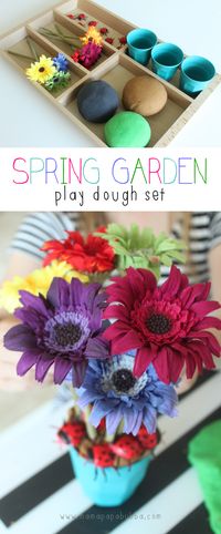 Spring Garden Play Dough Set