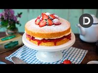 Classic Victoria Sponge Cake Recipe | Cupcake Jemma - YouTube