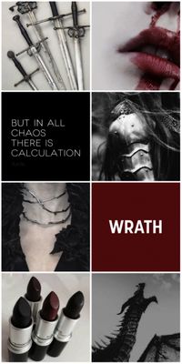 Wrath aesthetic // not mine