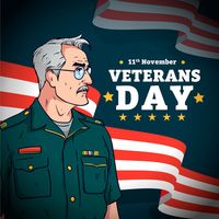 Download this Free Vector about Hand drawn veterans day illustration, and discover more than 169 Million Professional Graphic Resources on Freepik. #freepik #vector #holiday #american #illustration