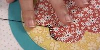 How to Finish Applique with a Hand Blanket Stitch